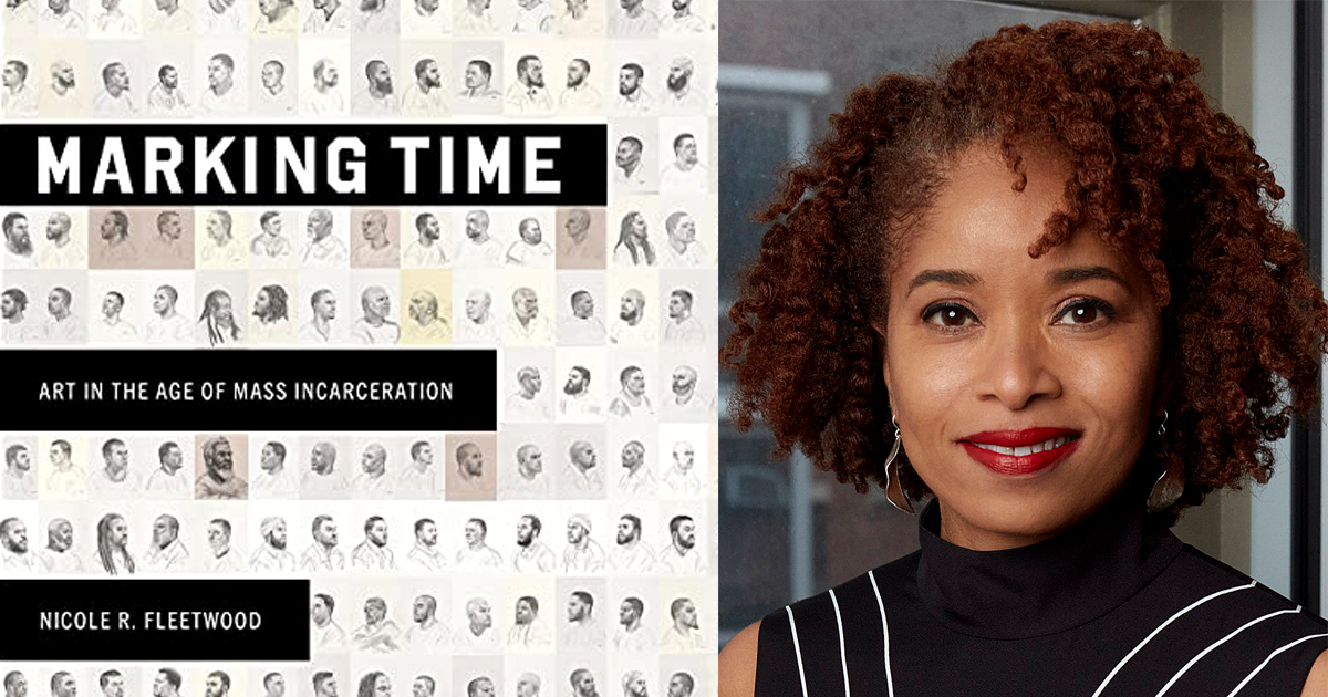 Nicole Fleetwood and book cover for Marketing Time